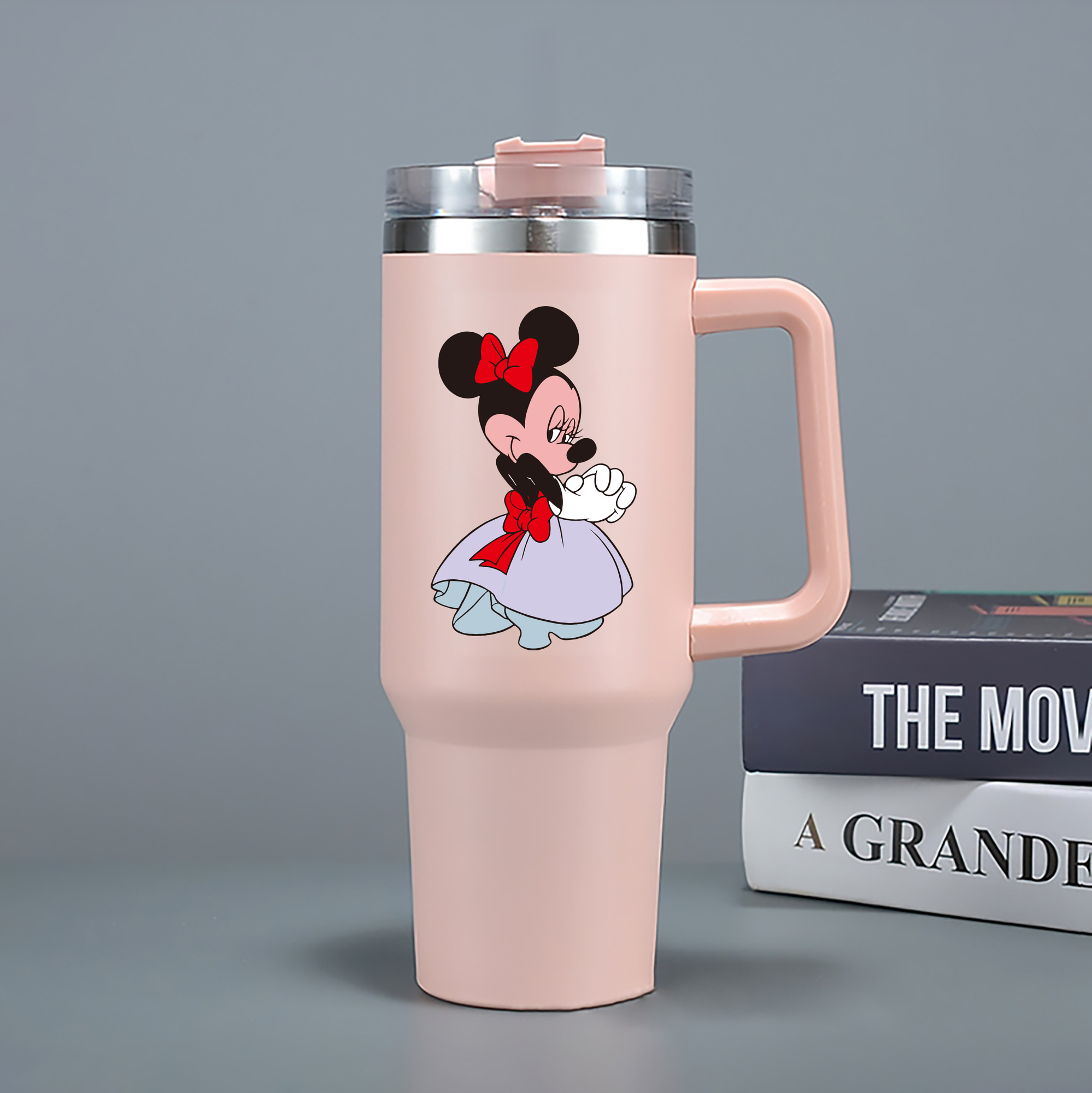 （画像用） ミッキーマウス Mickey Mouse 1200mL車用タンブラー（カラープリント）